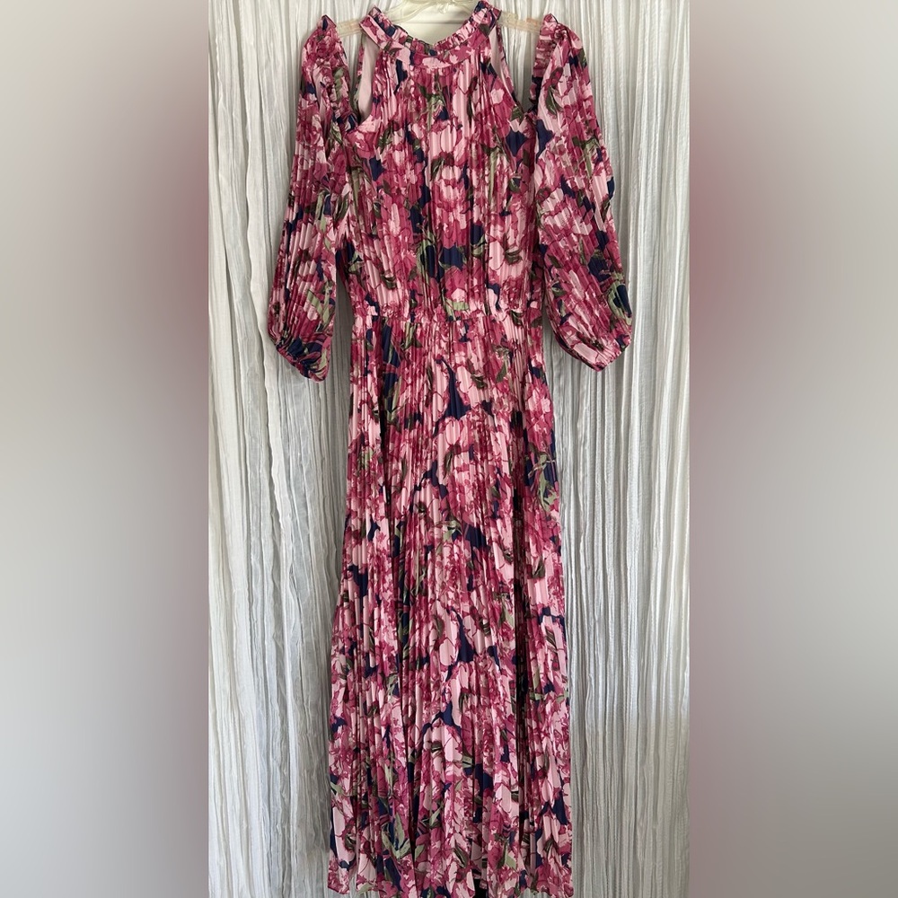 Petal & Pup Pink Floral Maxi Dress